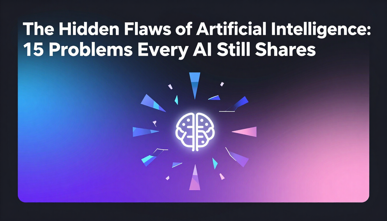 The Hidden Flaws of Artificial Intelligence: 15 Problems Every AI Still Shares